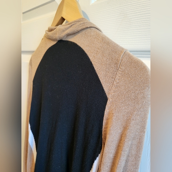 Inc Color Blocked Waterfall Open Cardigan - Picture 6 of 13